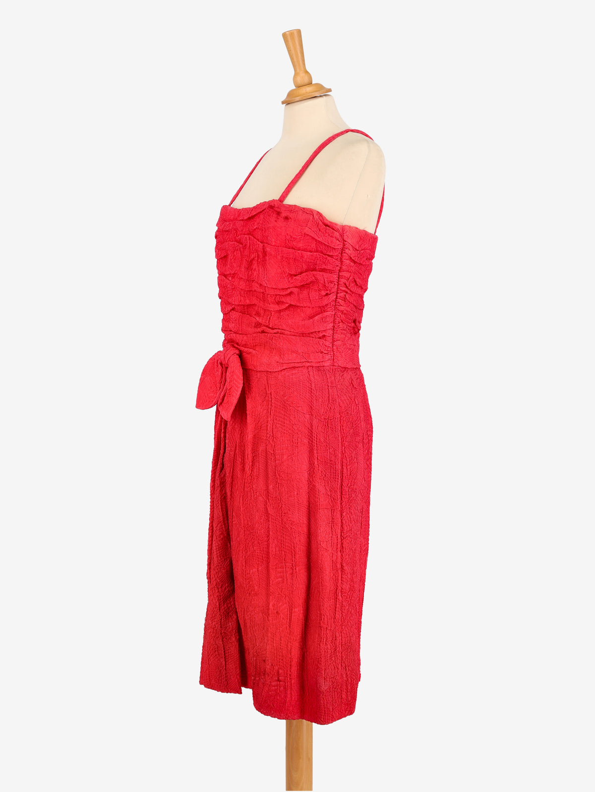 Christian Dior Silk Moulage Dress - 50s C30150311. Christian Dior