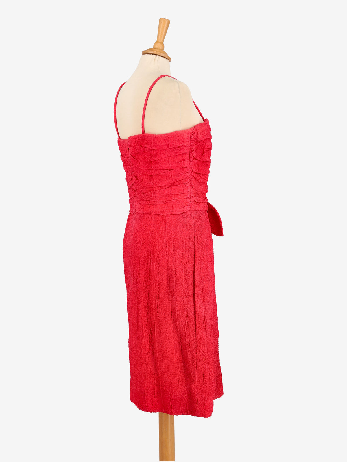 Christian Dior Silk Moulage Dress - 50s C30150311. Christian Dior
