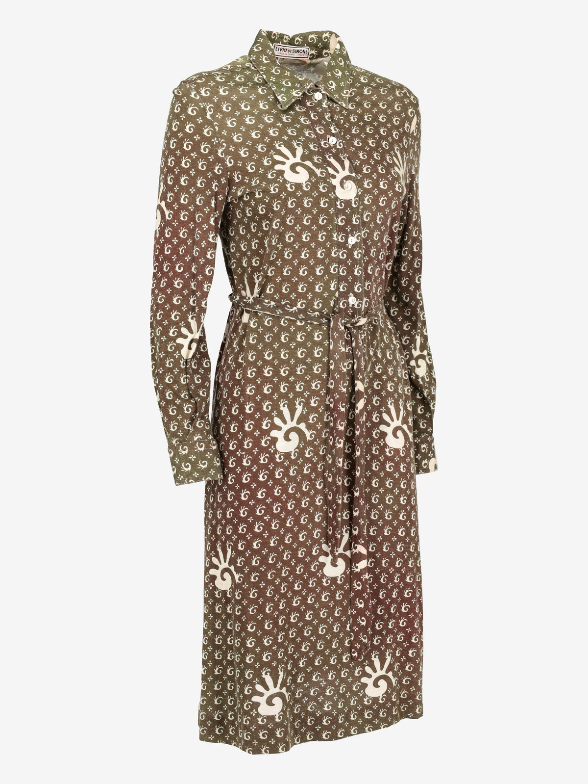 Livio De Simone - Made in Capri, Italy 1970s Dress Z101456  De Simone 