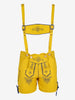 Yellow Cotton Lederhosen MZ1902474  Vintage 