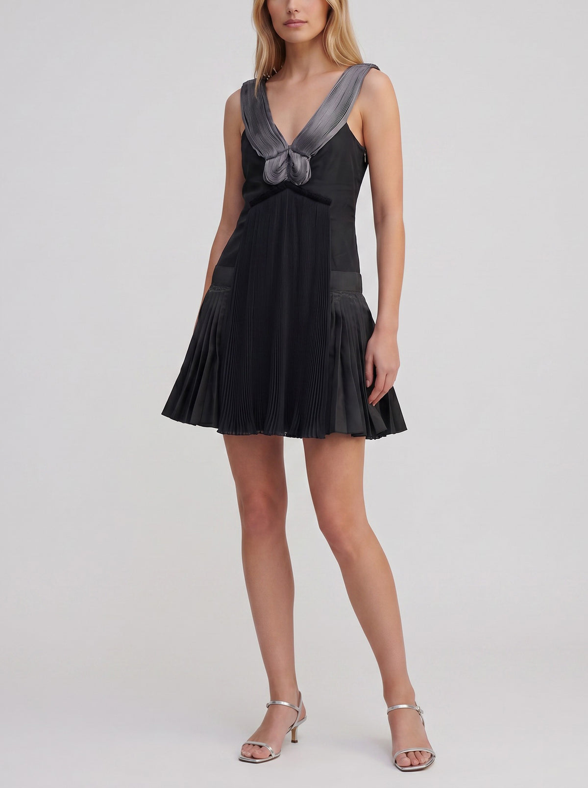 Lanvin Y2K Pleated Mini Dress B270426.8  Lanvin 