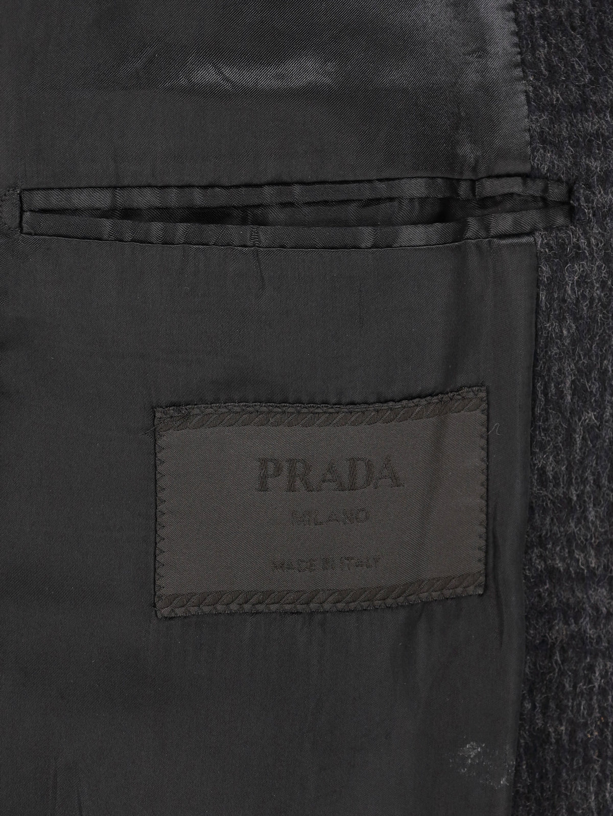 Prada Oversized Wool and Alpaca Coat MU260922.65  Prada 