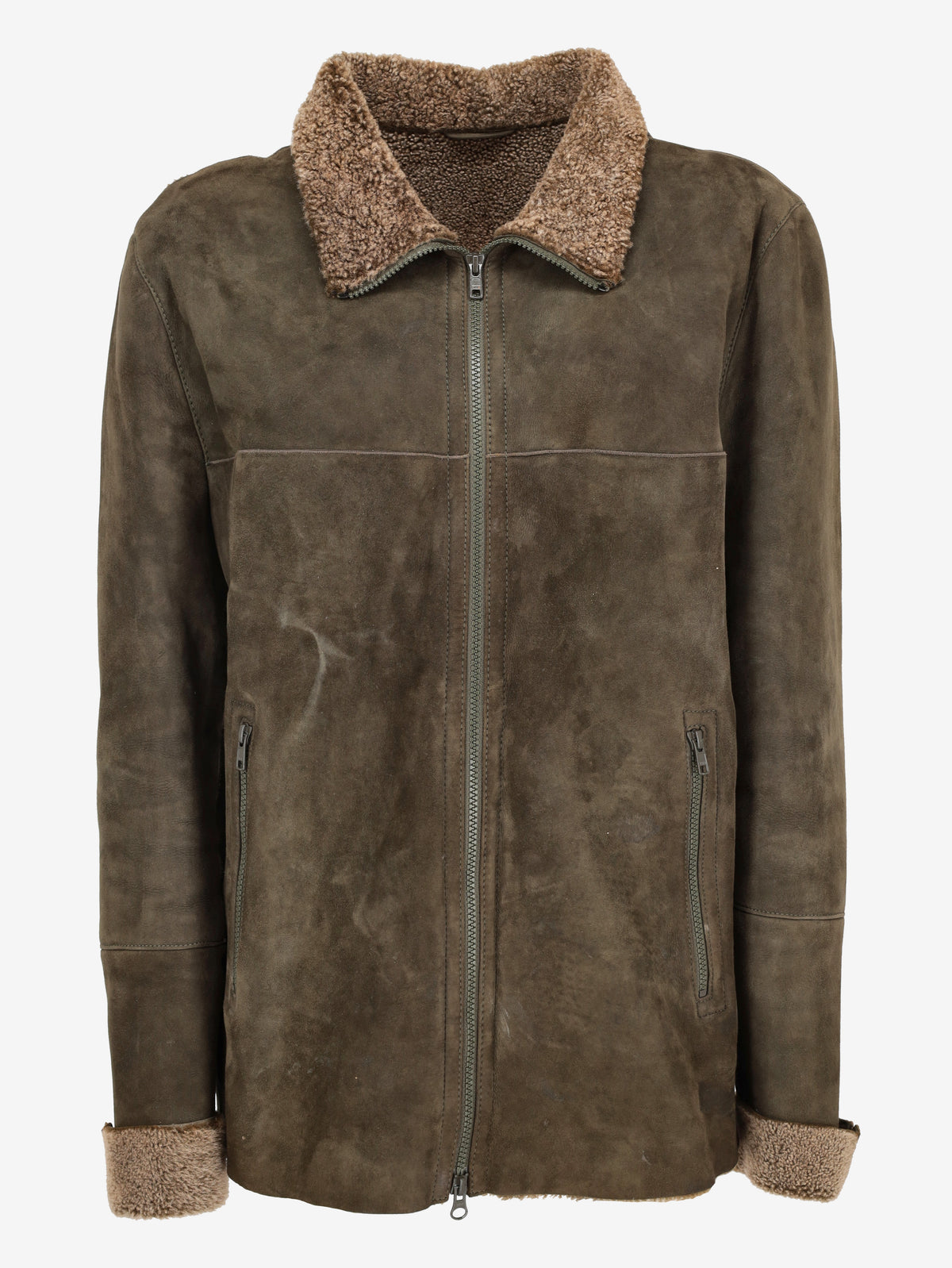 Vintage Rabbit Shearling Jacket RU21726.35  Drome 