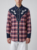 Dsquared² Embroidered Western Check Shirt RU21726.44  Dsquared² 