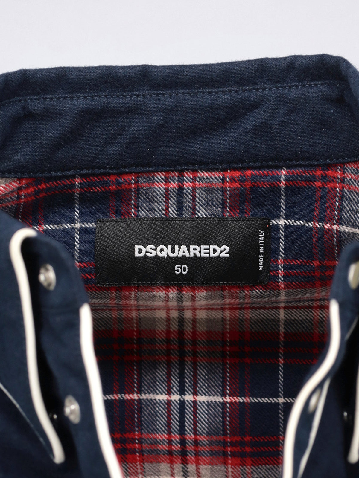 Dsquared² Embroidered Western Check Shirt RU21726.44  Dsquared² 