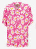 Vintage Fuchsia Daisy Print Shirt MU260922.33  Erl 