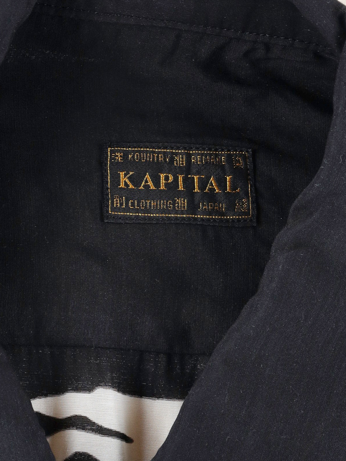 KAPITAL Skeleton Print Short-Sleeve Shirt MU260922.34  Kapital 