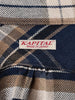 KAPITAL Blue Tartan Puff-Sleeve Cotton Shirt MU260922.36  Kapital 
