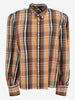 KAPITAL Tartan Puff-Sleeve Cotton Shirt MU260922.37  Kapital 