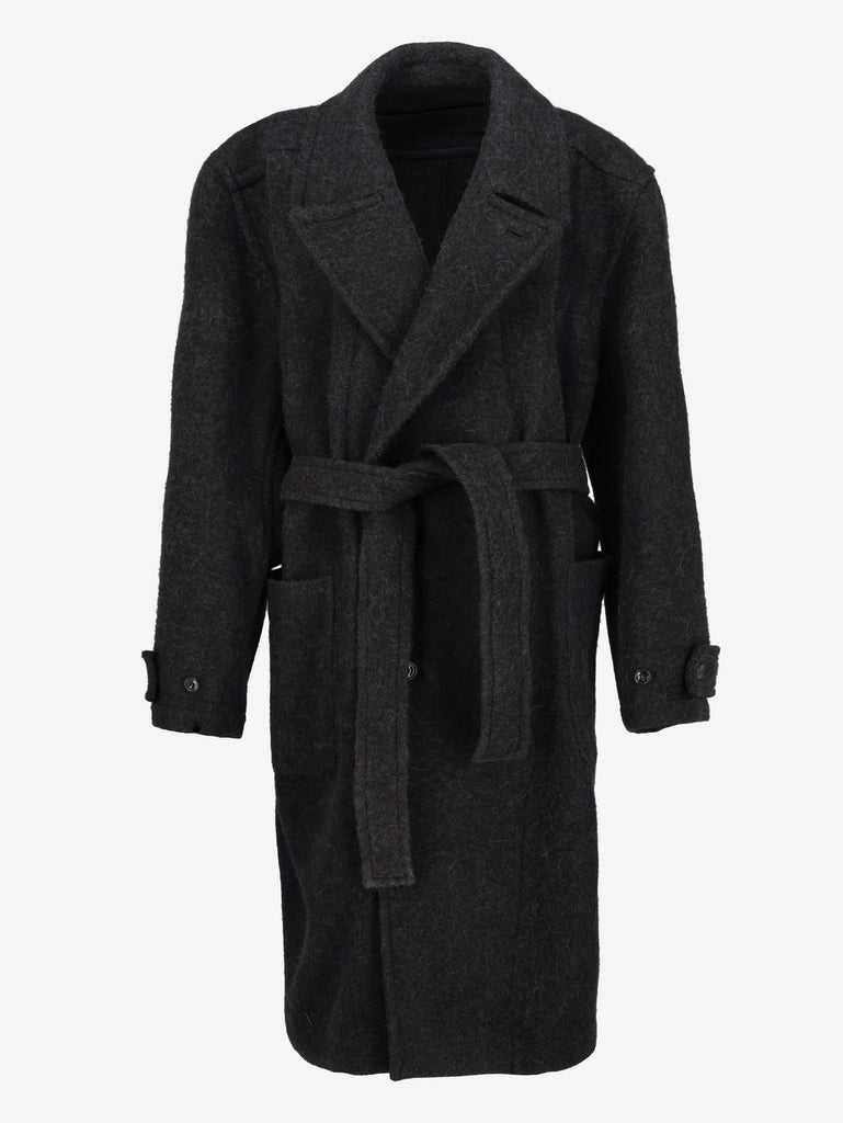 Lemaire Heavy Textured Double-Breasted Coat MU260922.64  Lemaire 