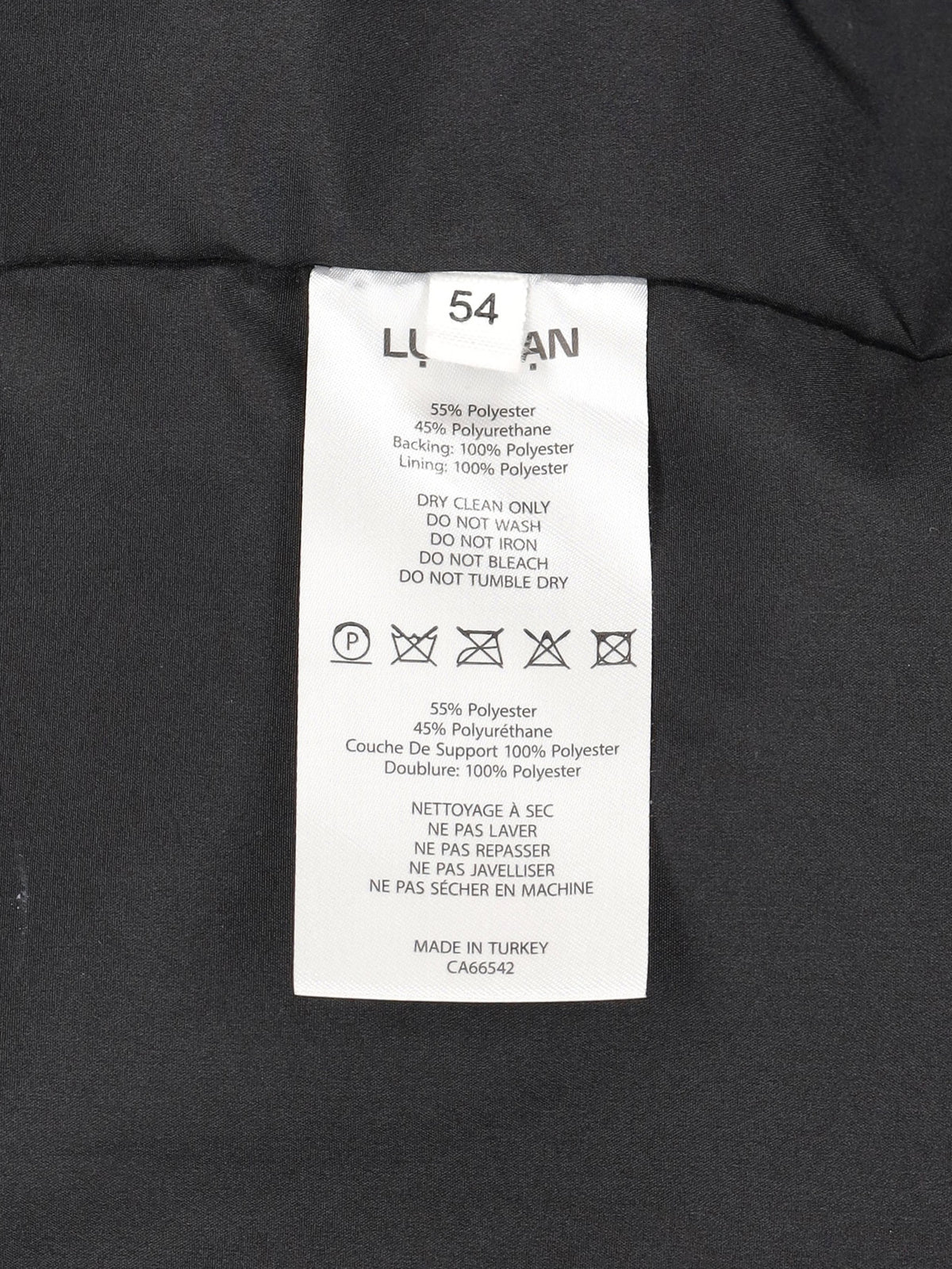 Vintage Oversized Faux Leather Jacket MU260922.63  Luudan 