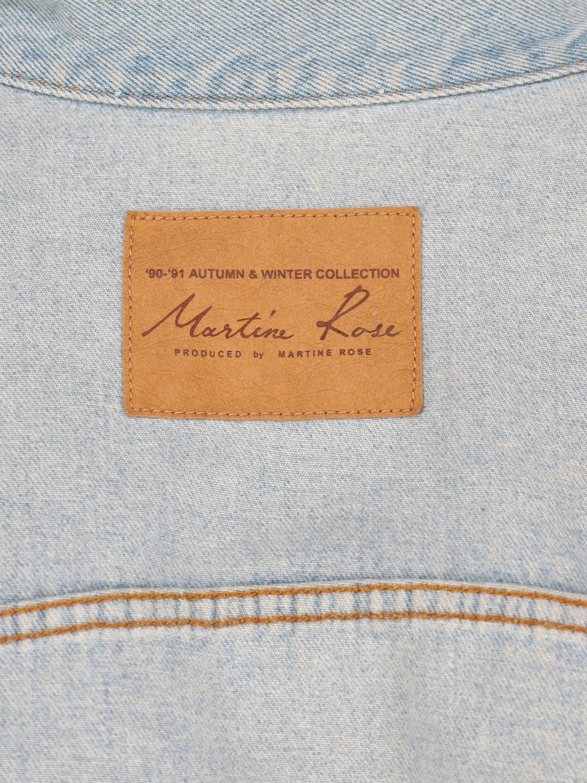 Martine Rose Light Denim Oversized Jacket MU260922.57  Martine Rose 