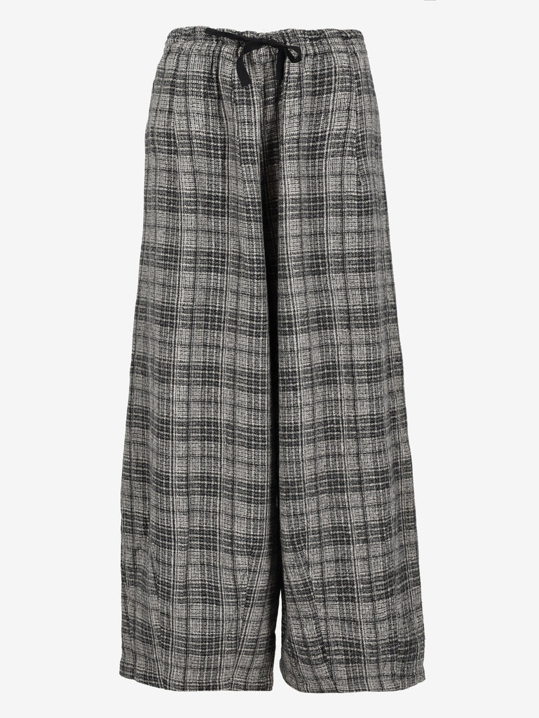 Needles Tartan Wool Cropped Trousers MU260922.66  Needles 