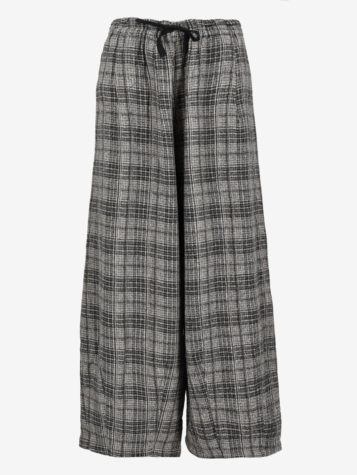 Needles Tartan Wool Cropped Trousers MU260922.66  Needles 