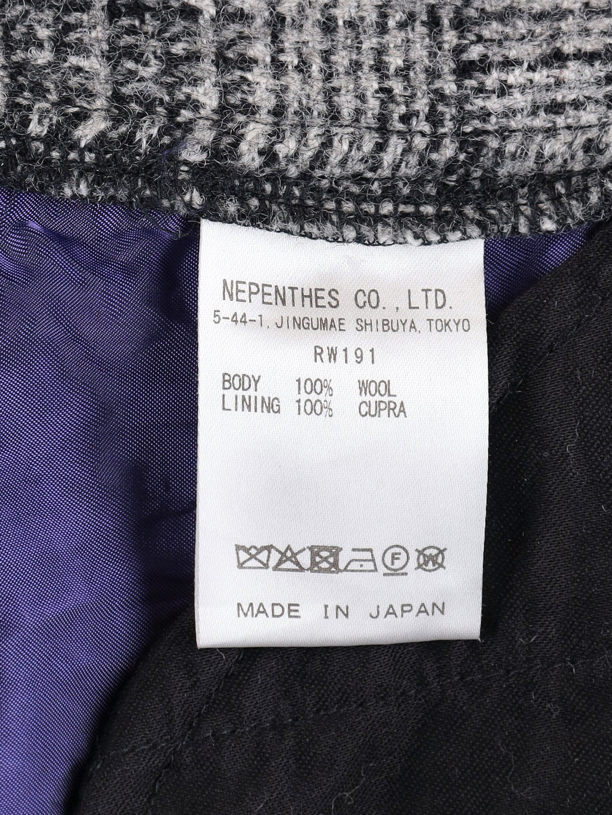 Needles Tartan Wool Cropped Trousers MU260922.66  Needles 
