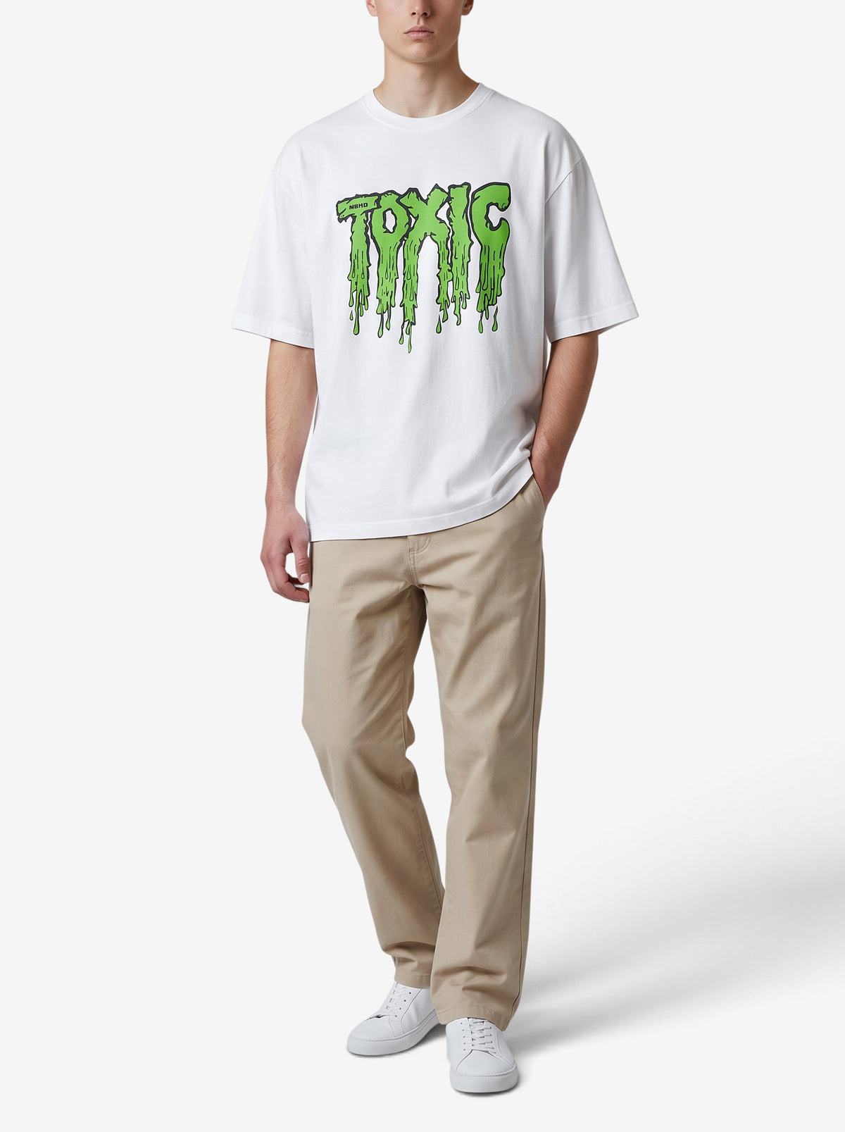 NEIGHBORHOOD Toxic Slime Print T-Shirt MU260922.47  Neighborhood 