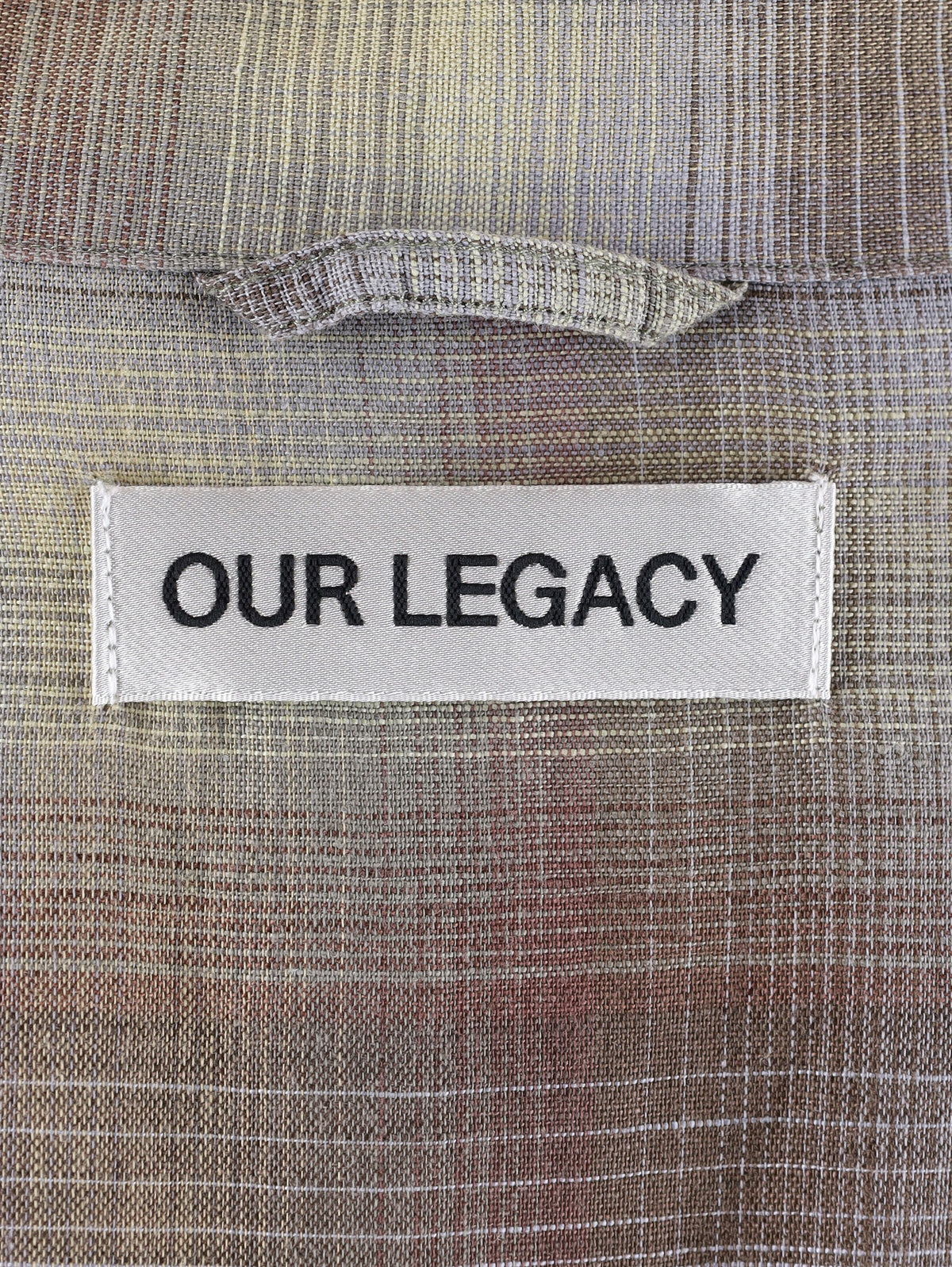 Our Legacy Vintage Pastel Printed Cotton Shirt MU260922.42  Our Legacy 