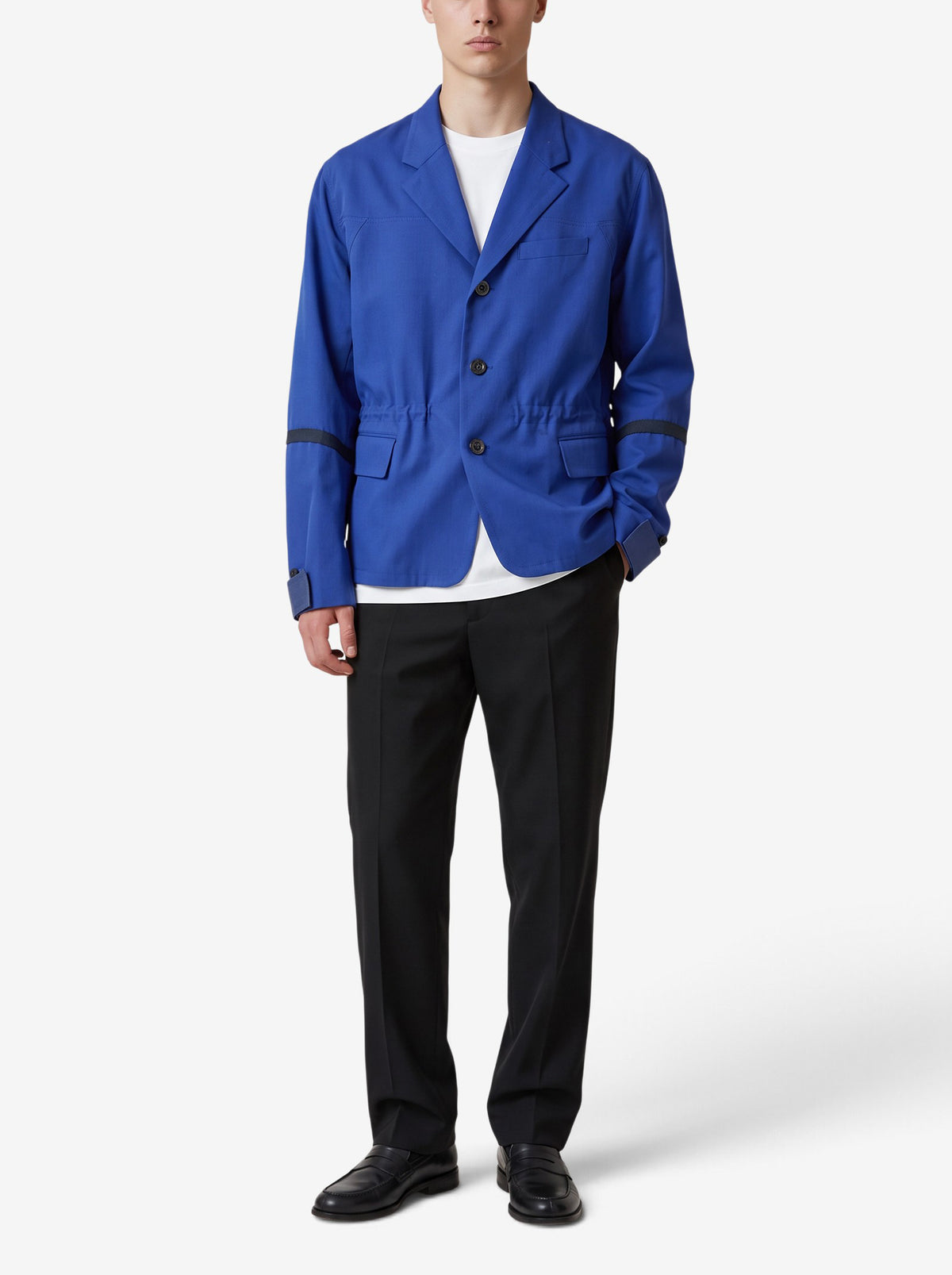 Sacai Deconstructed Button-Detail Blazer RU21726.32  Sacai 