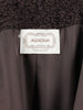 Agnona Coat in Brown Shearling CVM25.14.93  Agnona 