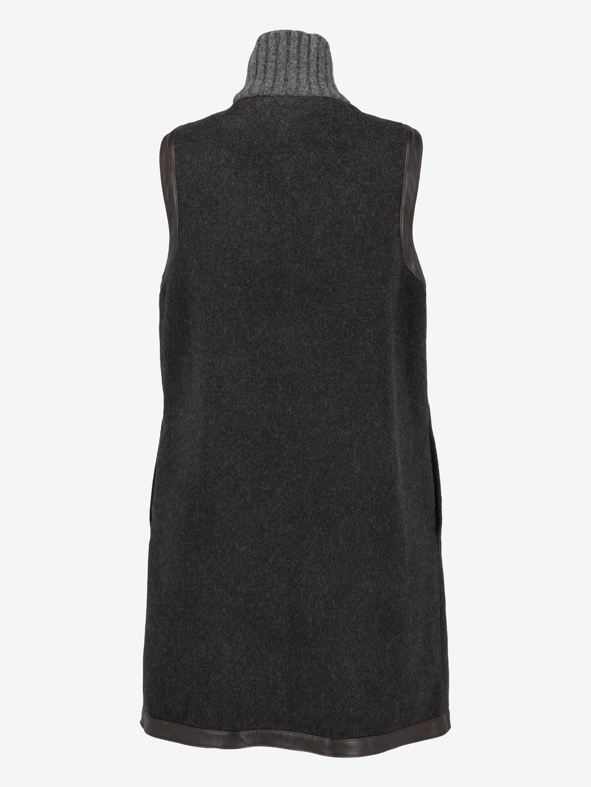 Agnona Fur-Lined Sleeveless Mini Dress CVM26.8.27  Agnona 
