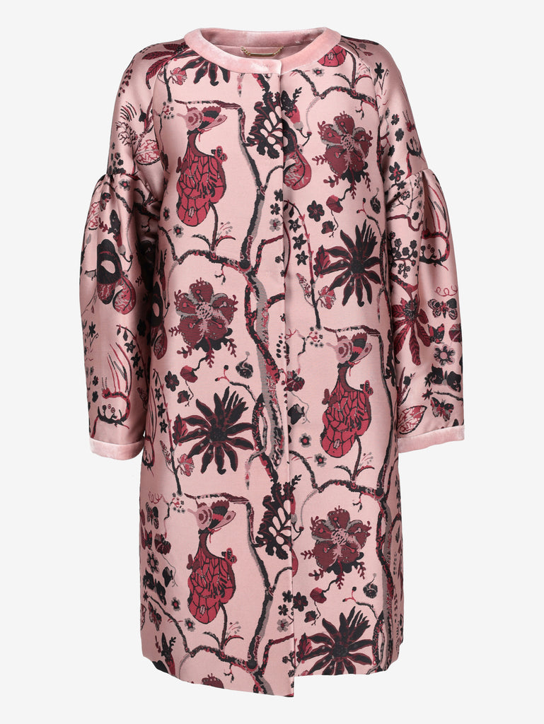Alberta Ferretti Floral Lightweight Coat CVM26.6.150  Alberta Ferretti 