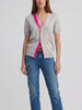 Alexander McQueen Lightweight Short-Sleeve Cardigan MR301024.46  Alexander McQueen 