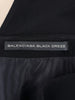 Balenciaga Black Silk Draped Midi Dress W2926.9  Balenciaga 