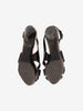 Burberry Vintage Wood-Heel Sandals with Check Footbed W28926.4  Burberry 