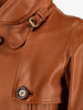 Celine Leather Trench Coat MR161024.19  Celine 
