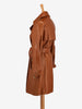 Celine Leather Trench Coat MR161024.19  Celine 