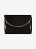 Chloé Black Leather Handbag with Gold-Tone Trim W2926.51  Chloé 
