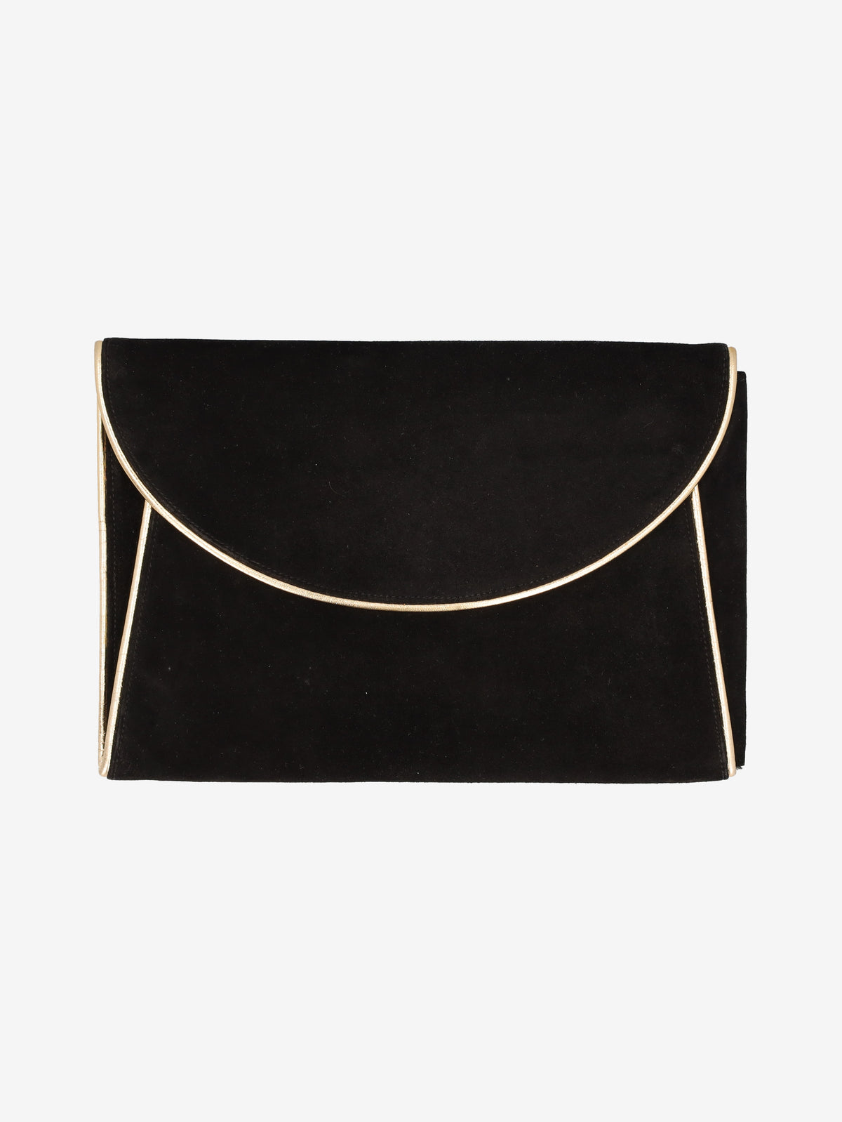 Chloé Black Leather Handbag with Gold-Tone Trim W2926.51  Chloé 