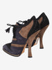 Christian Dior Fall 2011 Patchwork Suede Oxford Heel Boots CVB26.8.1  Christian Dior 