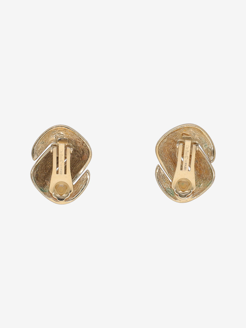 Christian Dior Rhinestones Earrings W29052025.2  Christian Dior 