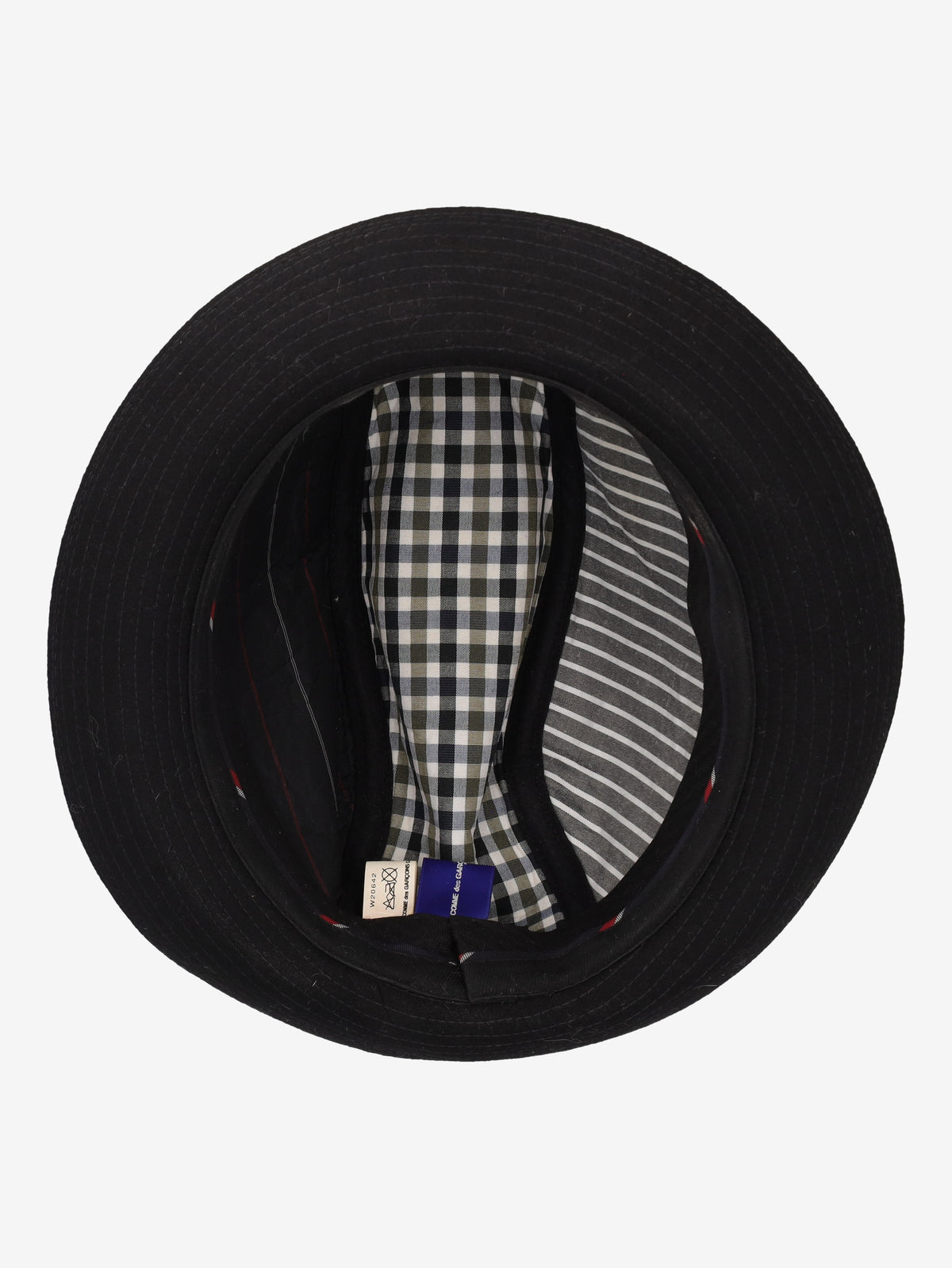 Comme des Garçons Black Wool Felt Hat 28426.4  Comme des Garçons 