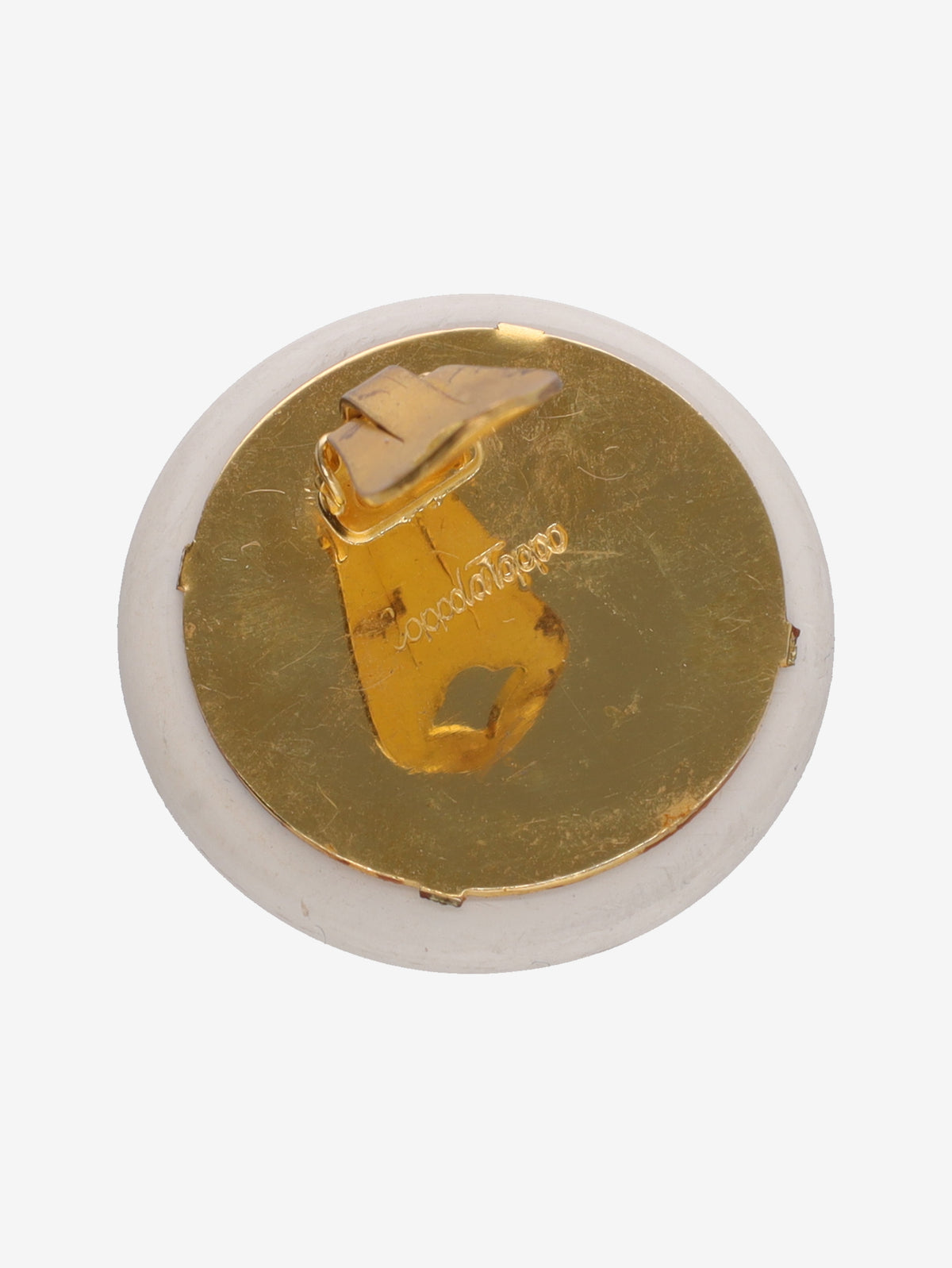 Coppola e Toppo Button Clip-On Earrings W13726.13  Coppola e Toppo 