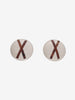 Coppola e Toppo Button Clip-On Earrings W13726.13  Coppola e Toppo 