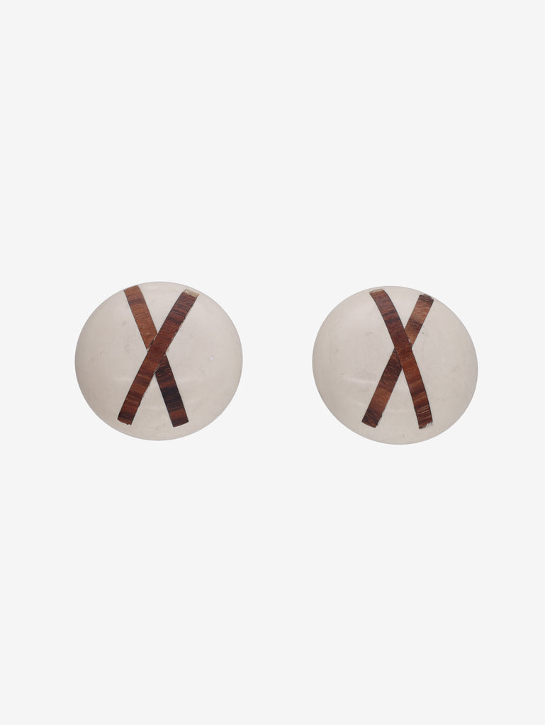 Coppola e Toppo Button Clip-On Earrings W13726.13  Coppola e Toppo 