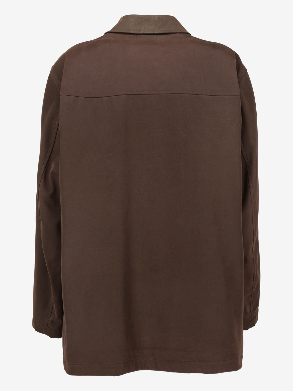 Vintage Brown Mid-Length Coat MU260921.106  Corneliani 