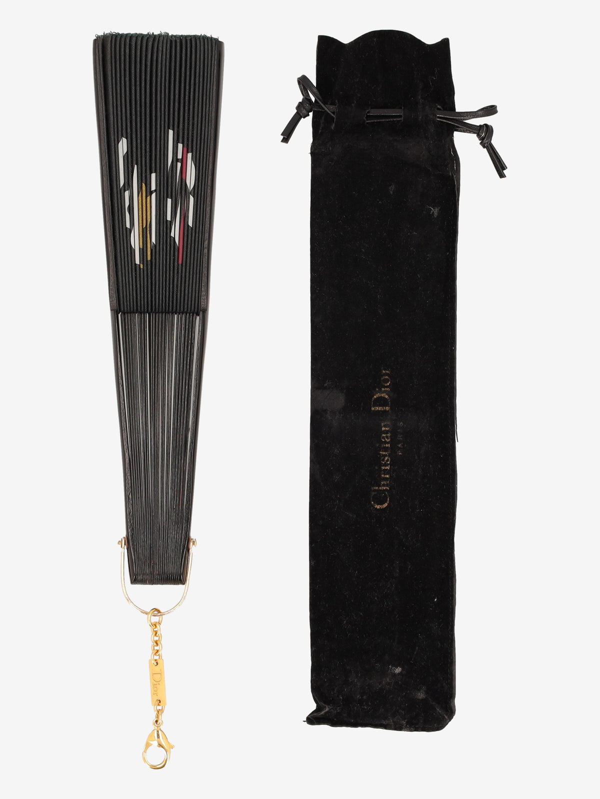 Christian Dior ""J'Adore Dior"" Folding Fan - John Galliano Era W2926.52  Dior 
