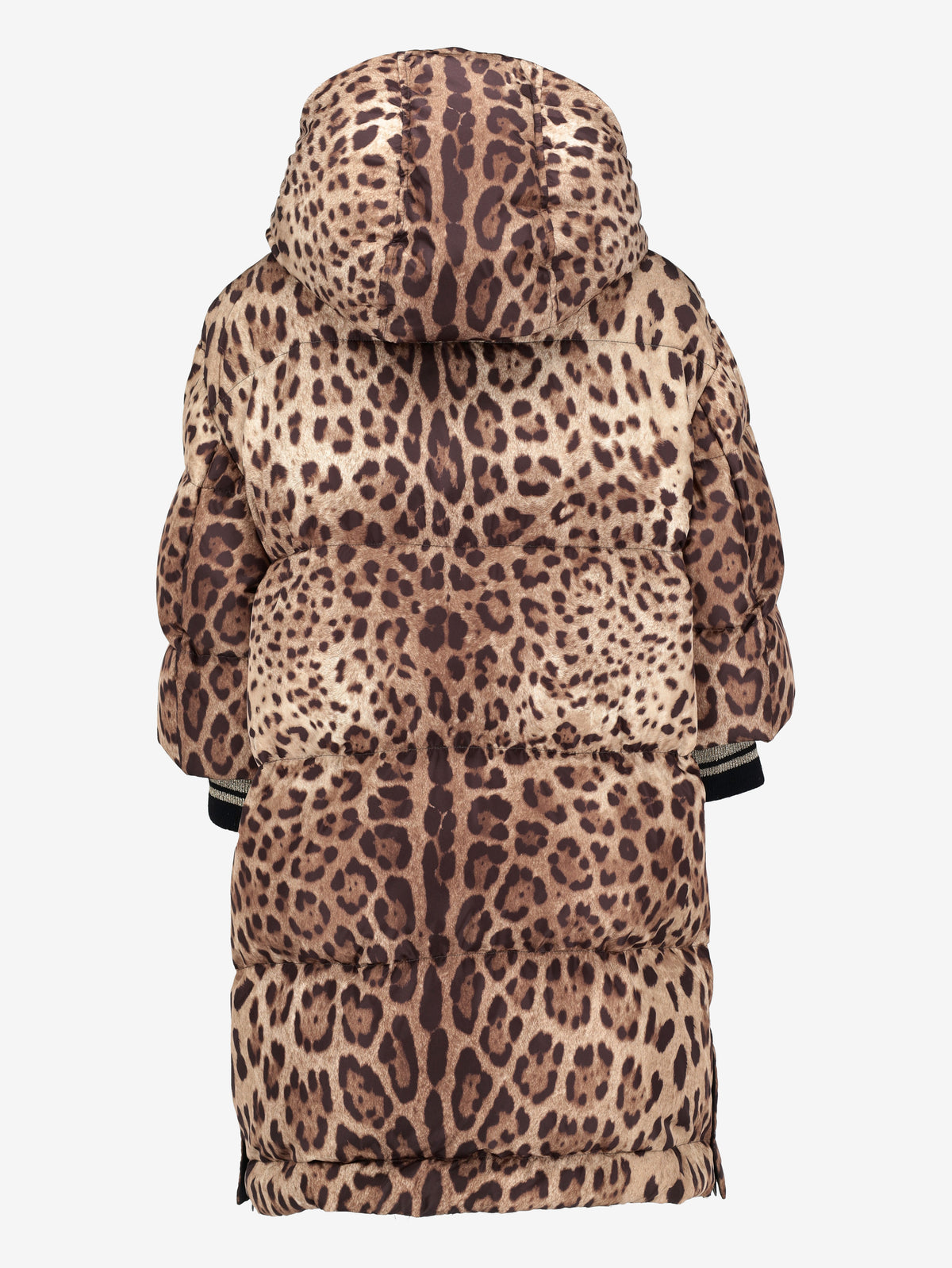 Dolce & Gabbana Leopard Print Puffer Coat CVM26.6.131  Dolce & Gabbana 