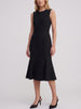 Dolce & Gabbana Black Open-Back Day Dress W2926.10  Dolce & Gabbana 