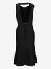 Dolce & Gabbana Black Open-Back Day Dress W2926.10  Dolce & Gabbana 