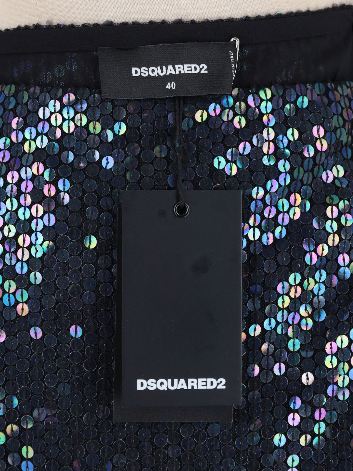 Dsquared2 Pearls & Flowers Embellished Sequin Mini Dress CVM26.23.1  Dsquared² 