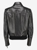 Dsquared2 Calf Leather Biker Jacket with Ribbed Hem CVM26.23.28  Dsquared² 