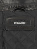 Dsquared2 Calf Leather Biker Jacket with Ribbed Hem CVM26.23.28  Dsquared² 