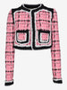 Dsquared2 Bouclé Cropped Long-Sleeve Blazer CVM26.23.29  Dsquared² 