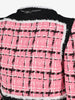 Dsquared2 Bouclé Cropped Long-Sleeve Blazer CVM26.23.29  Dsquared² 
