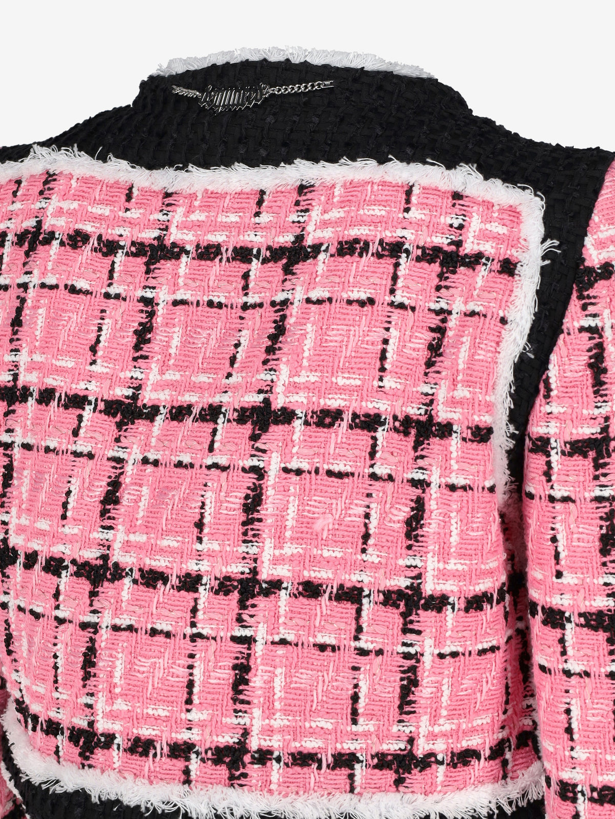 Dsquared2 Bouclé Cropped Long-Sleeve Blazer CVM26.23.29  Dsquared² 
