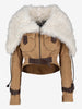 Dsquared2 AW23 Runway Shearling Corduroy Jacket with Belt Detail CVM26.23.37  Dsquared² 
